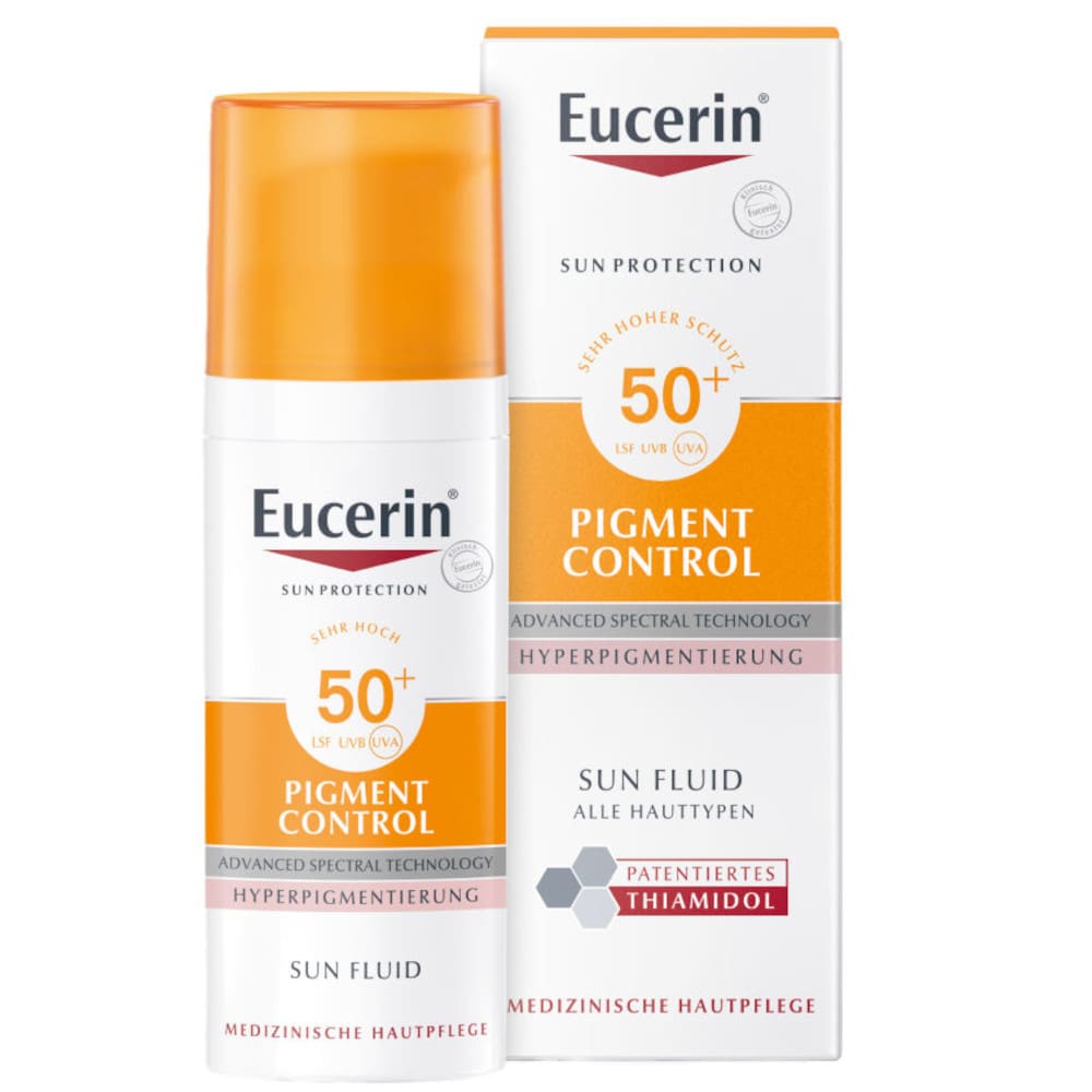 Eucerin SUN PROTECTION PIGMENT CONTROL SUN FLUID LSF 50+ + 20% Rabatt* 50 ml Creme