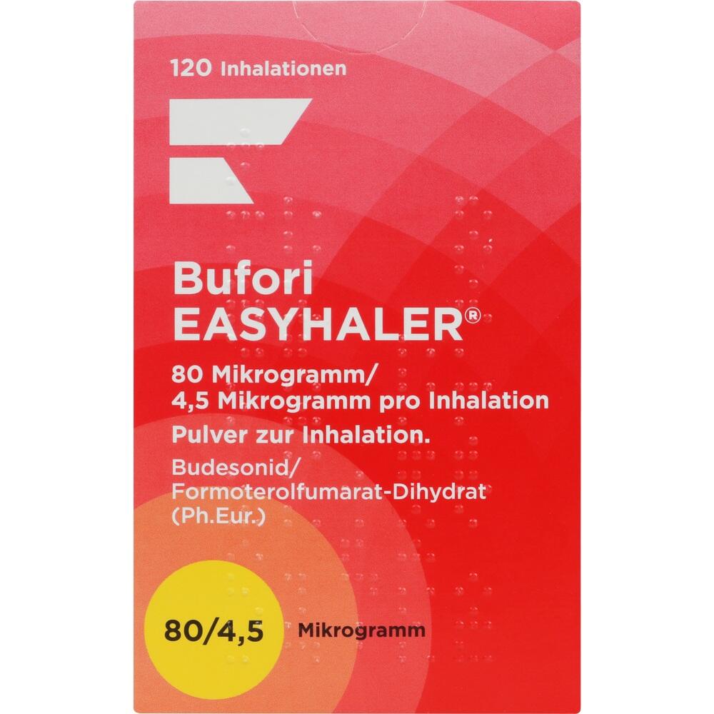 Bufori Easyhaler 80/4,5 Mikrogramm/Dosis 1 St Inhalationspulver