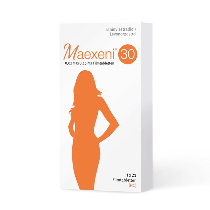 Maexeni 30 0,03mg/0,15mg 1X21 St Filmtabletten