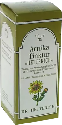 Arnikatinktur Hetterich 50 ml Tinktur
