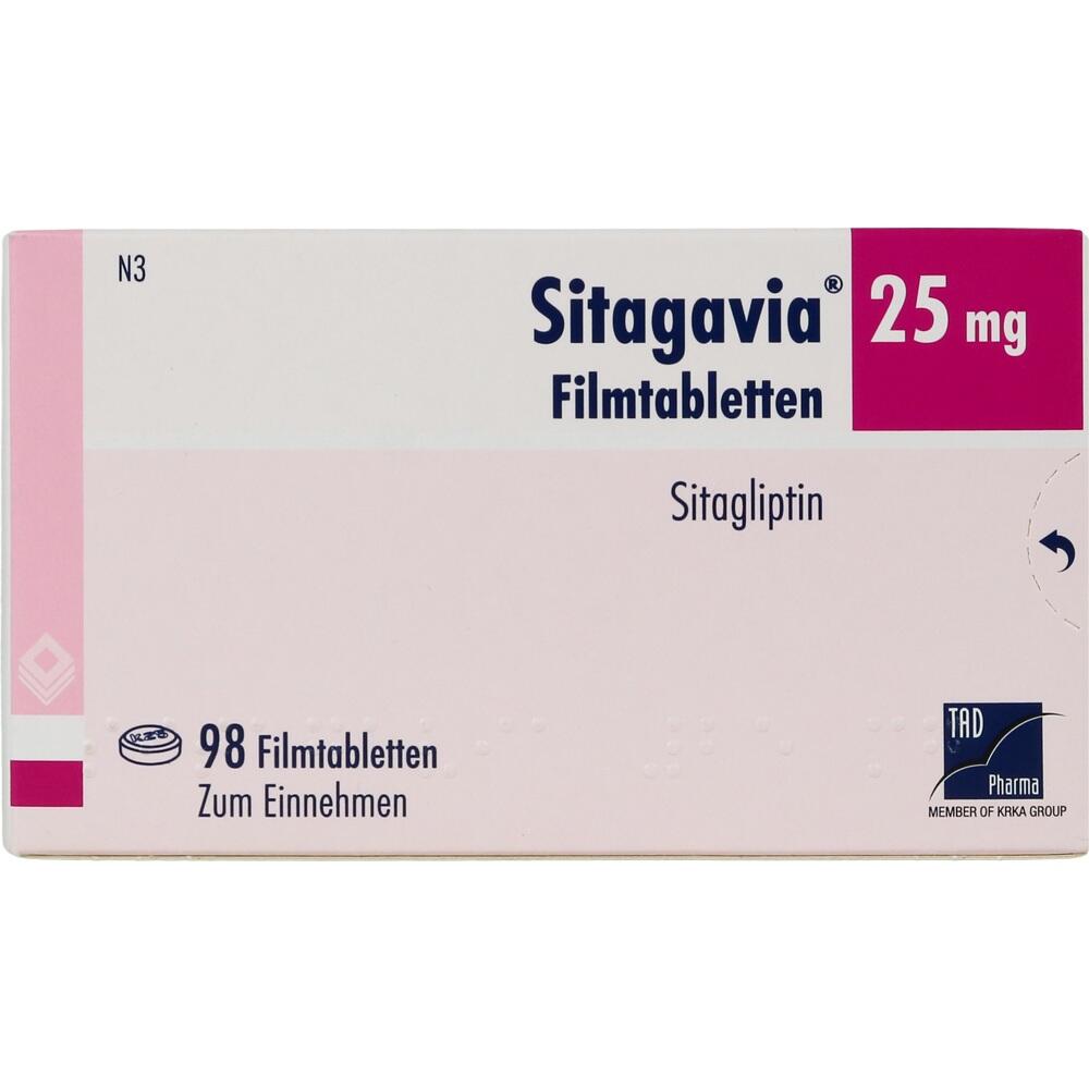 Sitagavia 25 mg 98 St Filmtabletten