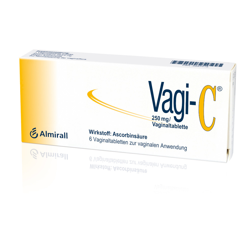 Vagi-C Vaginaltabletten bei bakterieller Vaginose 6 St Vaginaltabletten