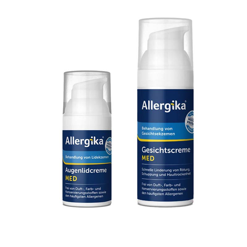 ALLERGIKA MED Set Augenlid- & Gesichtscreme 1 Sparset