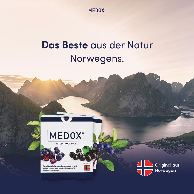 MEDOX MIT ANTHOCYANEN 30 St Kapseln