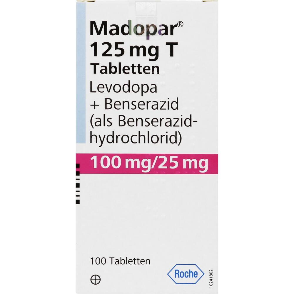 Madopar 125mg T 100 St Tabletten