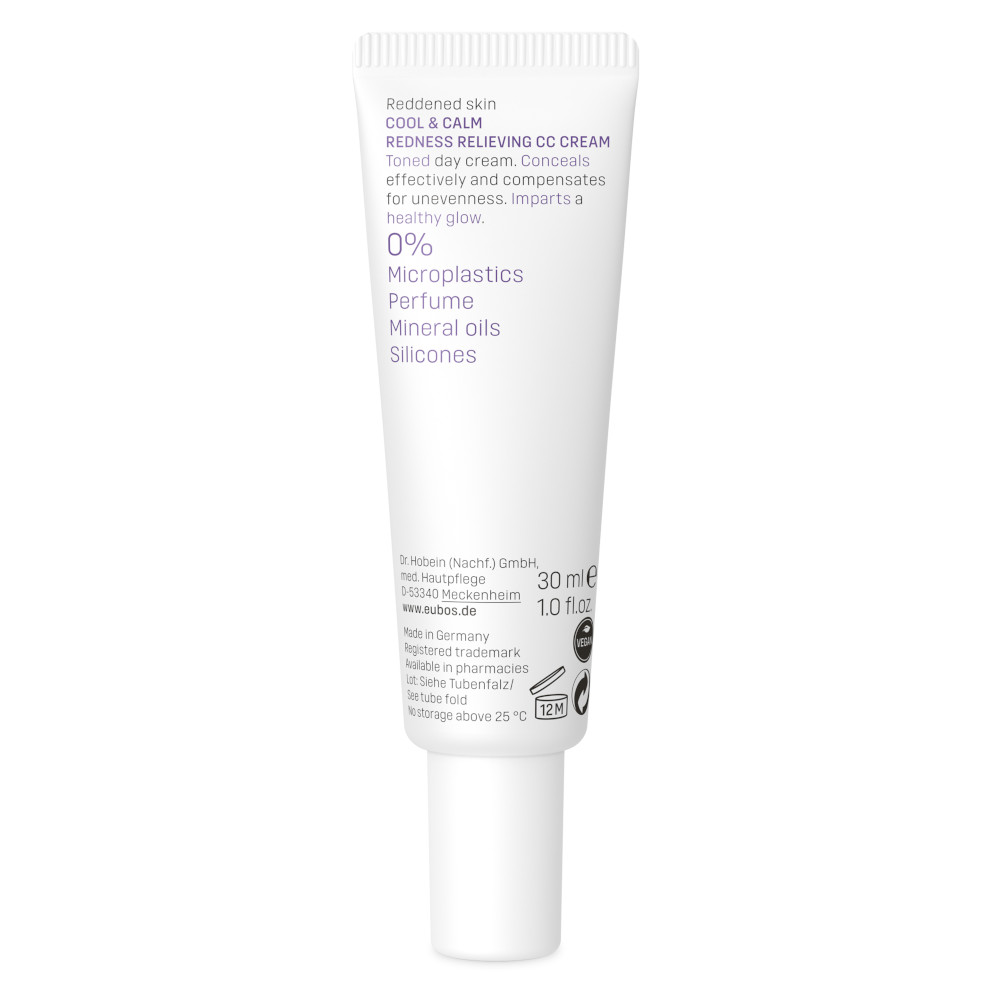 EUBOS KÜHL & KLAR Anti-Rötung CC Creme LSF50 30 ml Creme