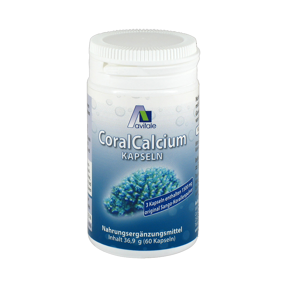 Avitale CORAL CALCIUM Kapseln 500 mg 60 St Kapseln