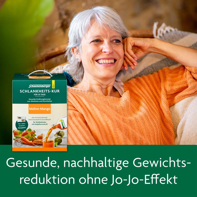 Schoenenberger SCHLANKHEITS FÜR 10 TAGE Möhre-Mango 1 Packung Saft