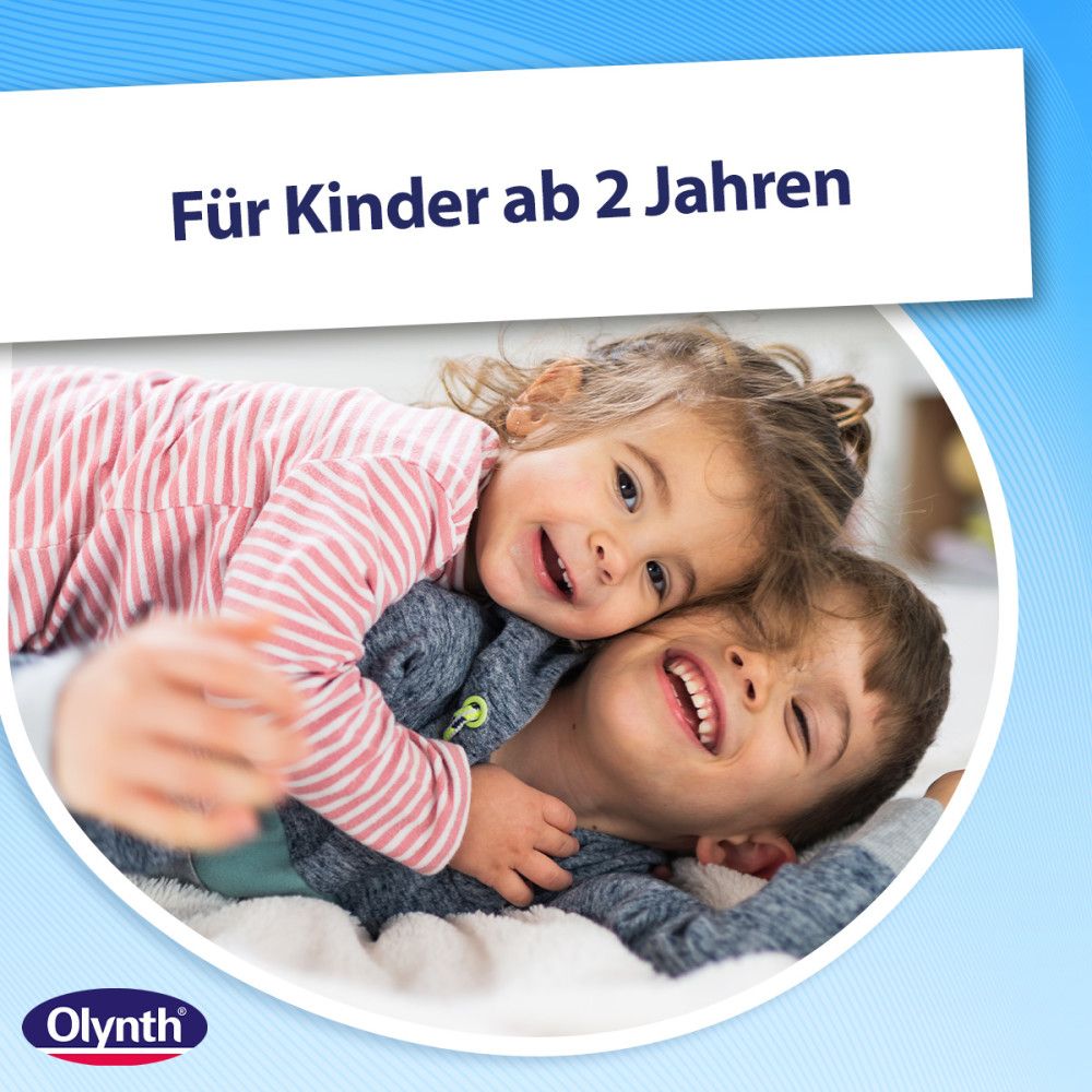 Olynth 0,05% Nasentropfen für Kinder von 2-6 Jahren mit Schnupfen