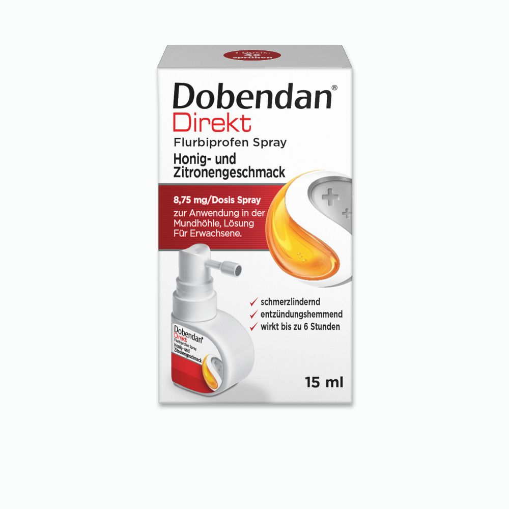 Dobendan Direkt SPRAY Honig & Zitrone 15 ml Spray