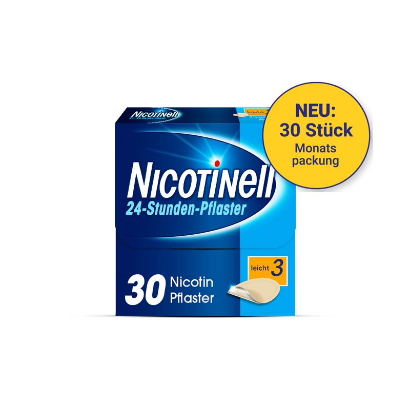 Nicotinell 7mg/24-Stunden-Pflaster 30 St Pflaster transdermal