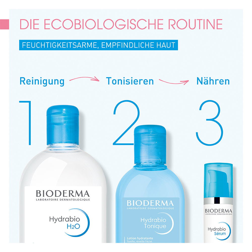 BIODERMA Hydrabio H2O Feuchtigkeitsspendendes Mizellen-Reinigungswasser  250 ml Lösung