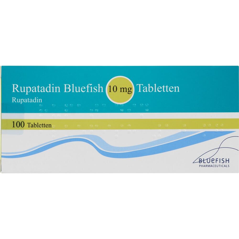 RUPATADIN Bluefish 10 mg Tabletten 100 St Tabletten