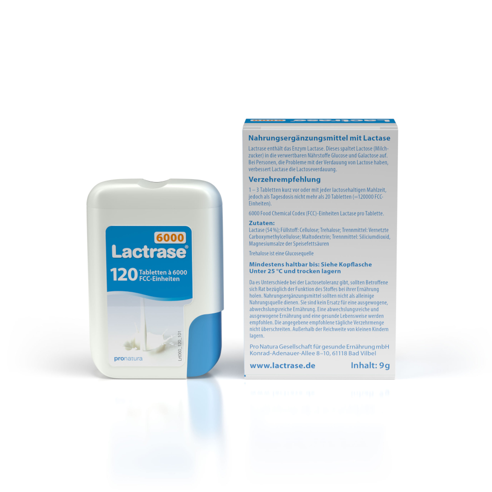 Lactrase 6000 FCC 120 St Tabletten