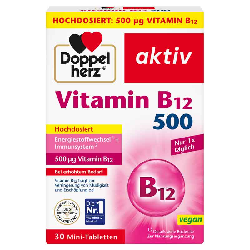 Doppelherz aktiv B12 500 30 St Tabletten