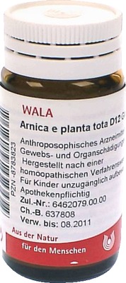 Arnica e planta tota D12 20 g Globuli