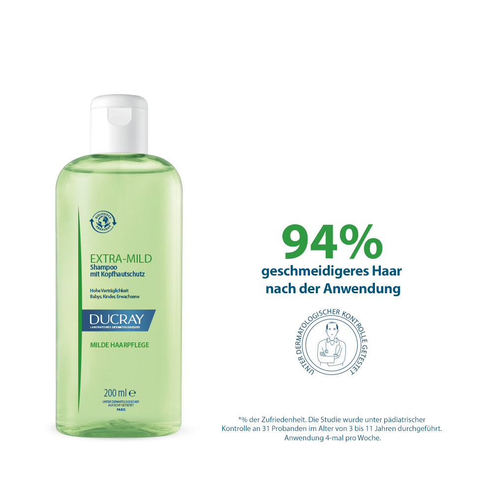 DUCRAY EXTRA MILD Shampoo mit Kopfhautschutz 200 ml Shampoo