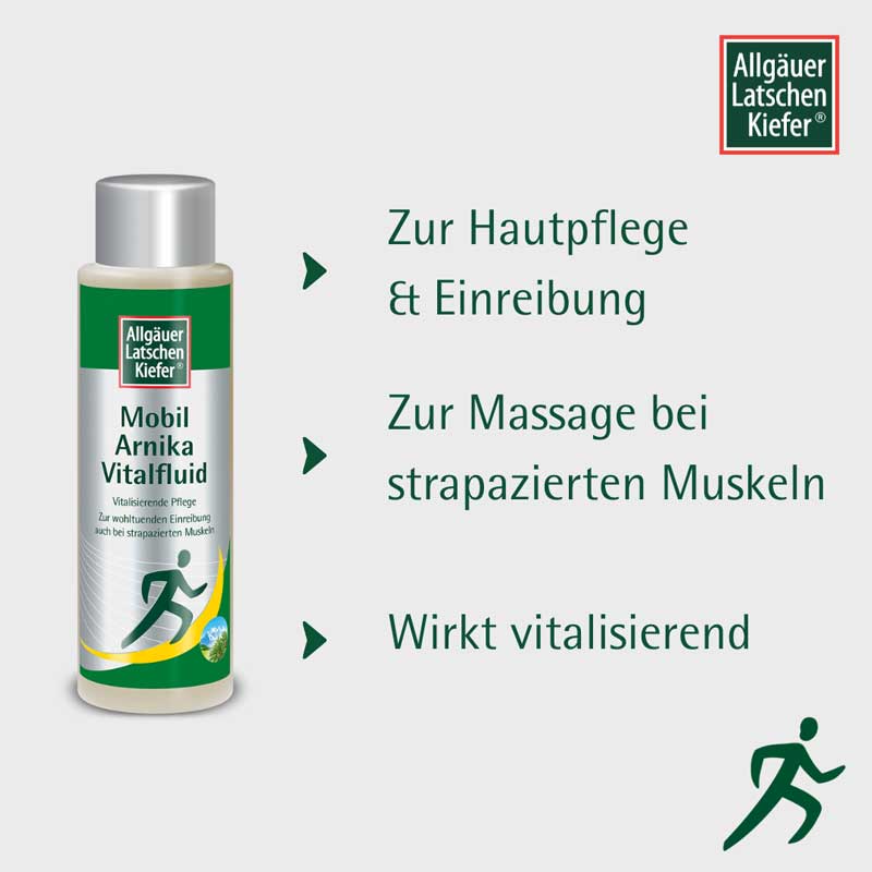 Allgäuer Latschen Kiefer Mobil Arnika Vital Fluid 250 ml Körperpflege
