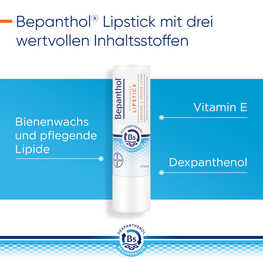 Bepanthol Pflegender Lipstick 4.5 g Stifte