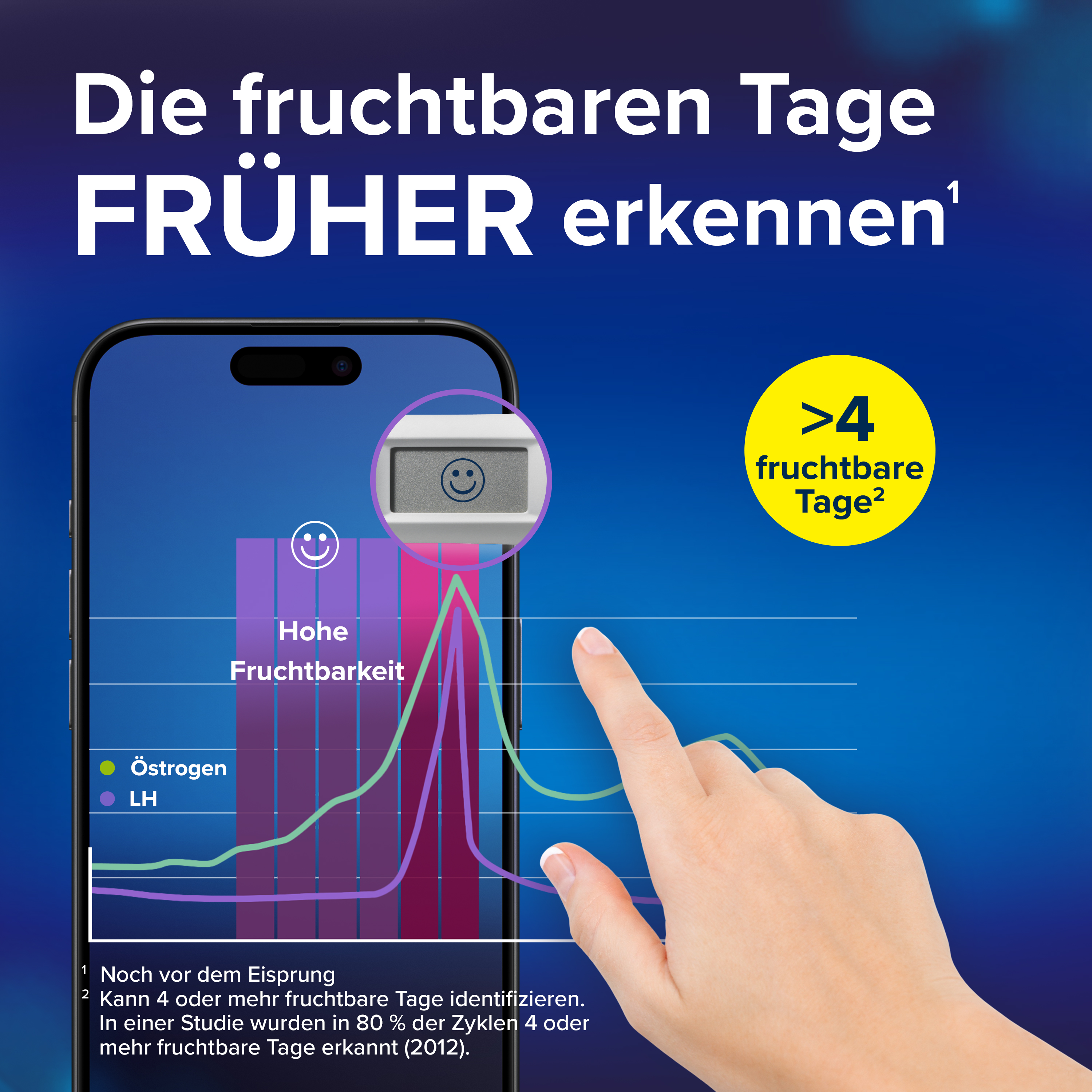 Clearblue Ovulationstest Fortschrittlich und Digital 30 St Test