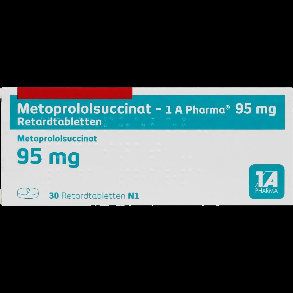 Metoprololsuccinat-1 A Pharma 95mg 30 St Retard-Tabletten