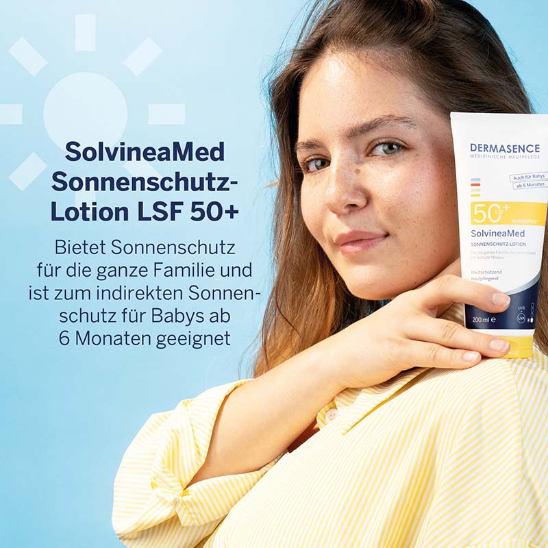 DERMASENCE SolvineaMed SONNENSCHUTZ-LOTION LSF 50+ 200 ml Lotion