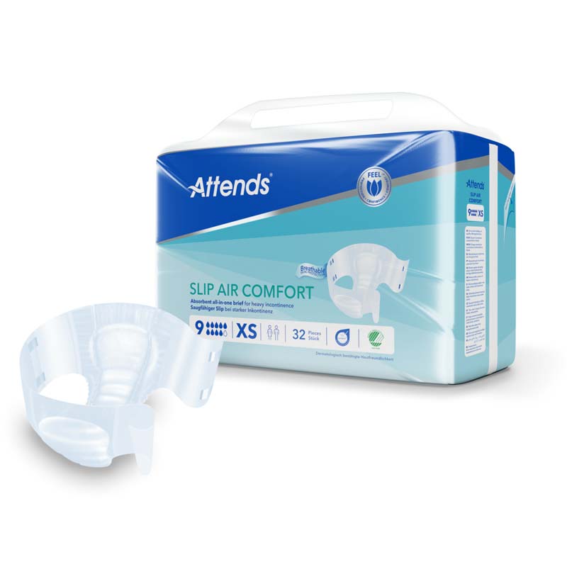 Attends SLIP AIR COMFORT 9 XS Box 4X32 St