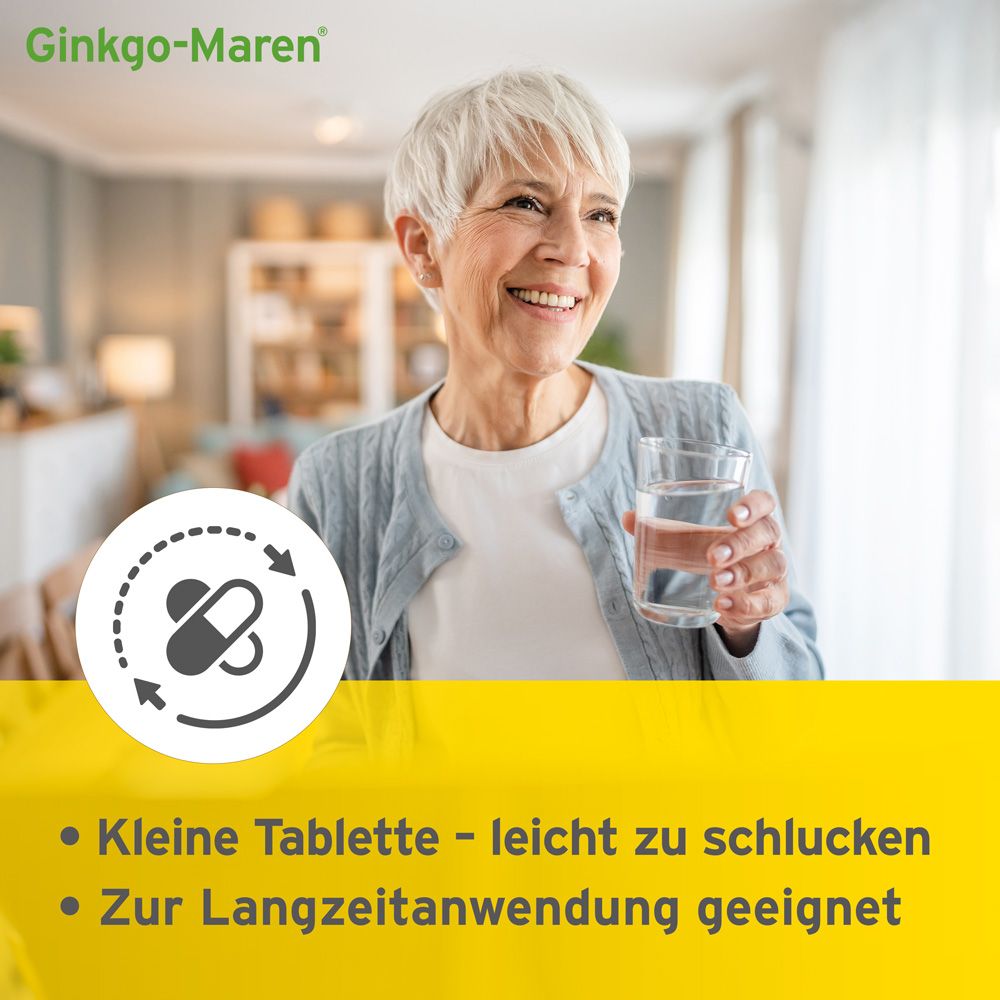 Ginkgo-Maren 120mg 30 St Filmtabletten