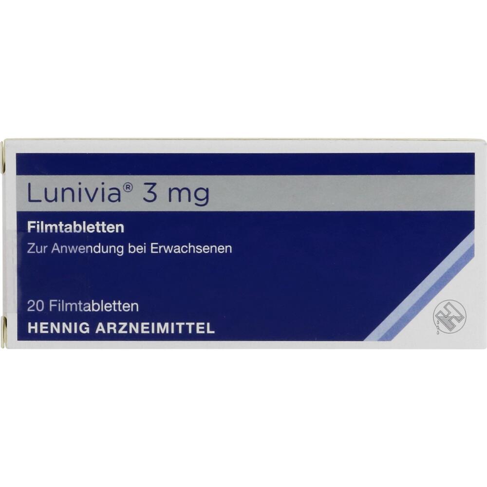 Lunivia 3 mg 20 St Filmtabletten