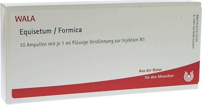 WALA Equisetum/Formica Ampullen 10X1 ml Ampullen