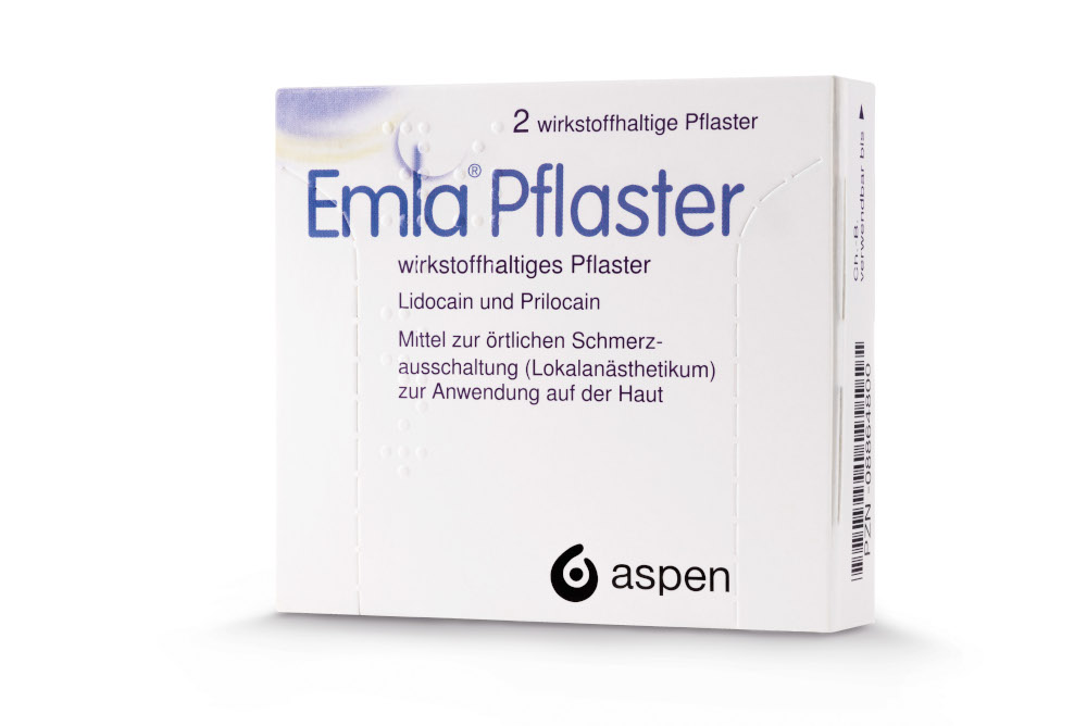 EMLA Pflaster 2X1 St Pflaster