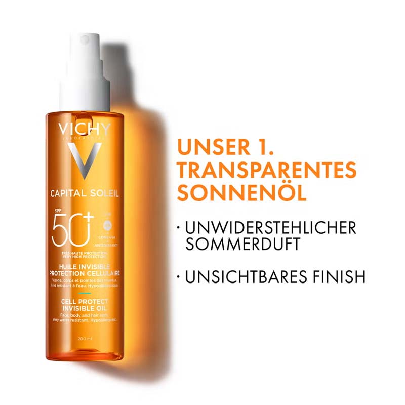VICHY CAPITAL SOLEIL  PROTECT OIL LSF 50 + 200 ml Öl