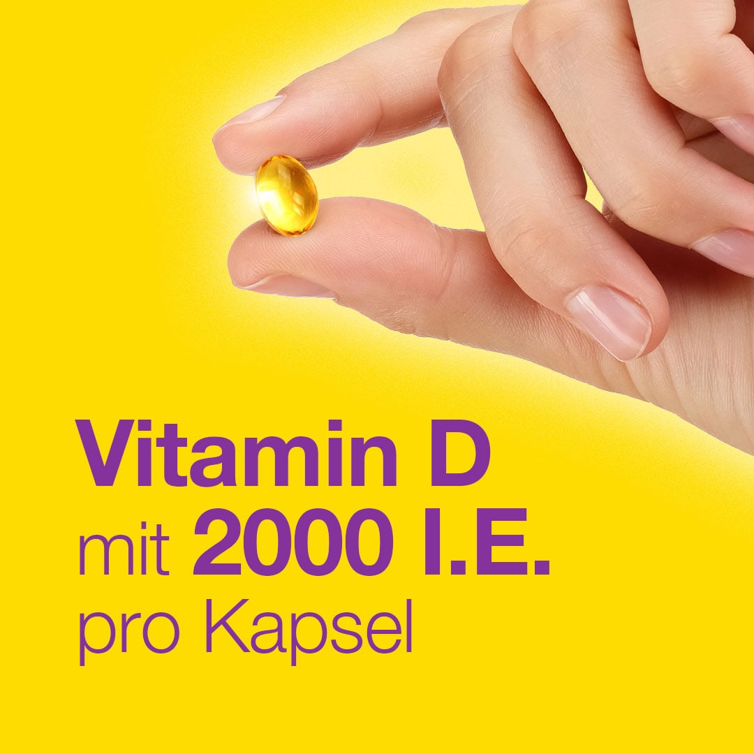 VIGANTOLVIT Vitamin D3 2000 I.E.  120 St Weichkapseln