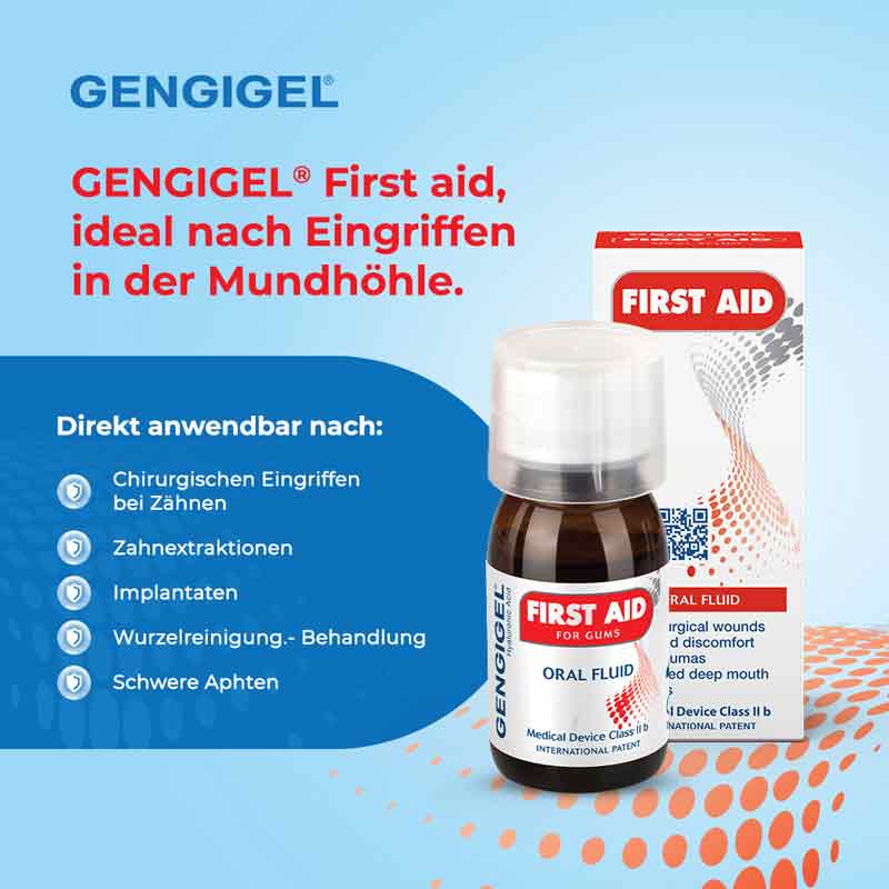 GENGIGEL FIRST AID 50 ml Mundwasser