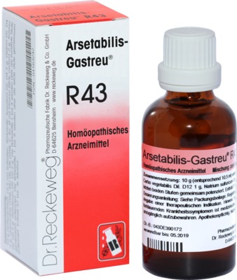 ARSETABILIS Gastreu R 43 Tropfen zum Einnehmen 50 ml Mischung