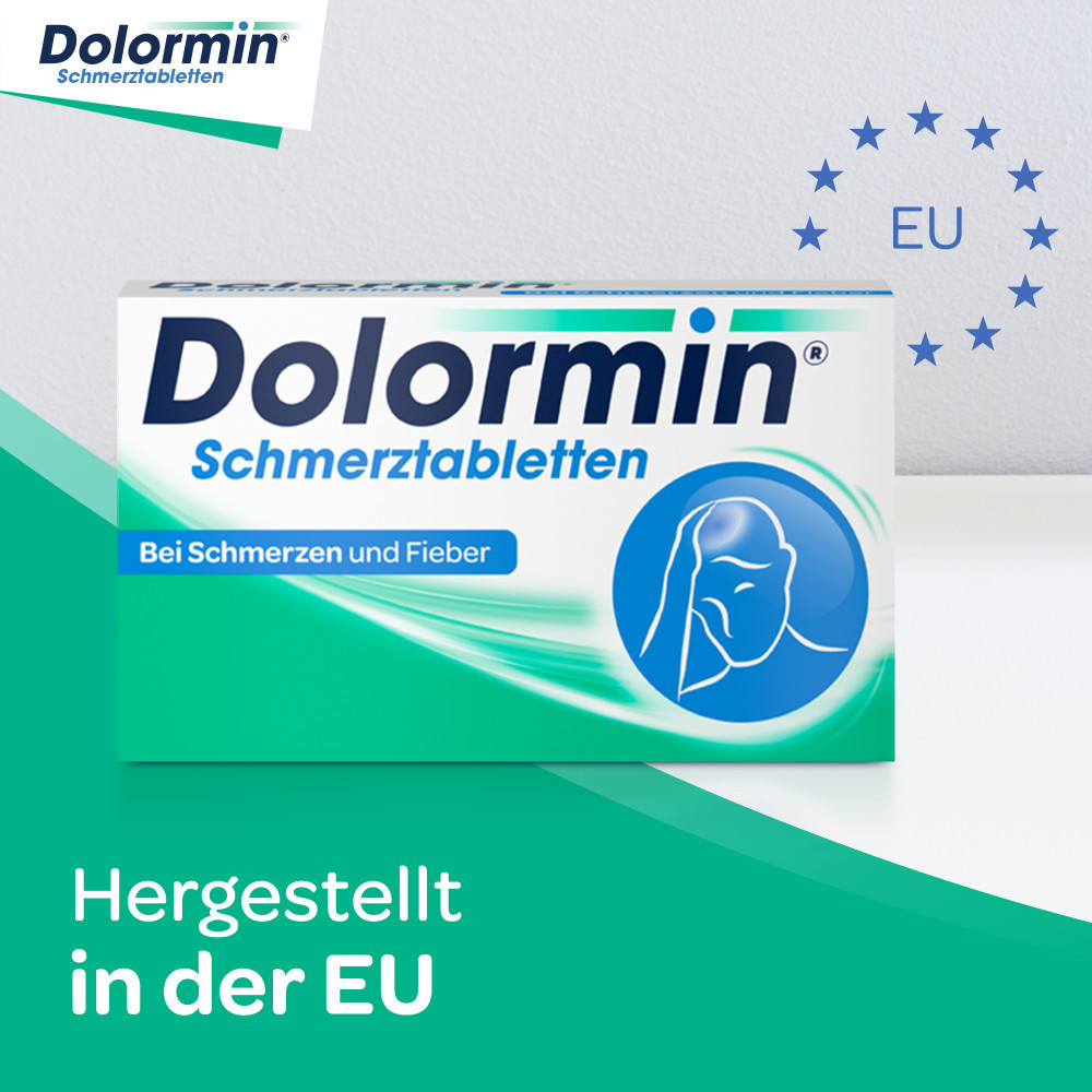 Dolormin Schmerztabletten mit Ibuprofen bei Kopfschmerzen