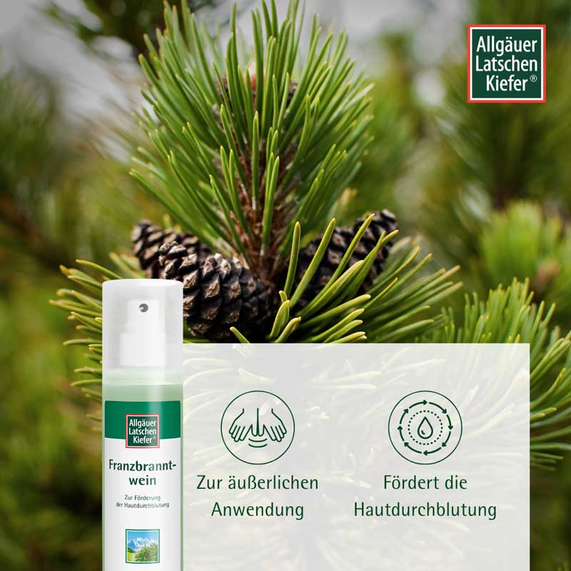 Allgäuer Latschenkiefer Franzbranntwein 125 ml Lösung
