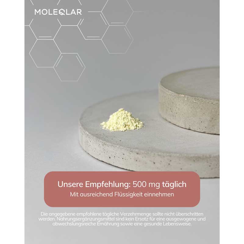 MOLEQLAR RESVERATROL TRANS-RESVERTROL PULVER 100 g Pulver