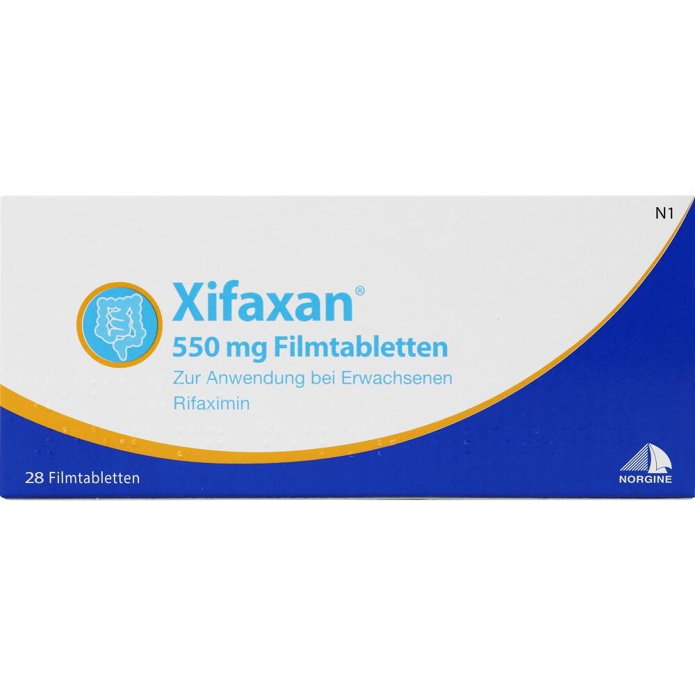 XIFAXAN 550 mg Filmtabletten 28 St Filmtabletten