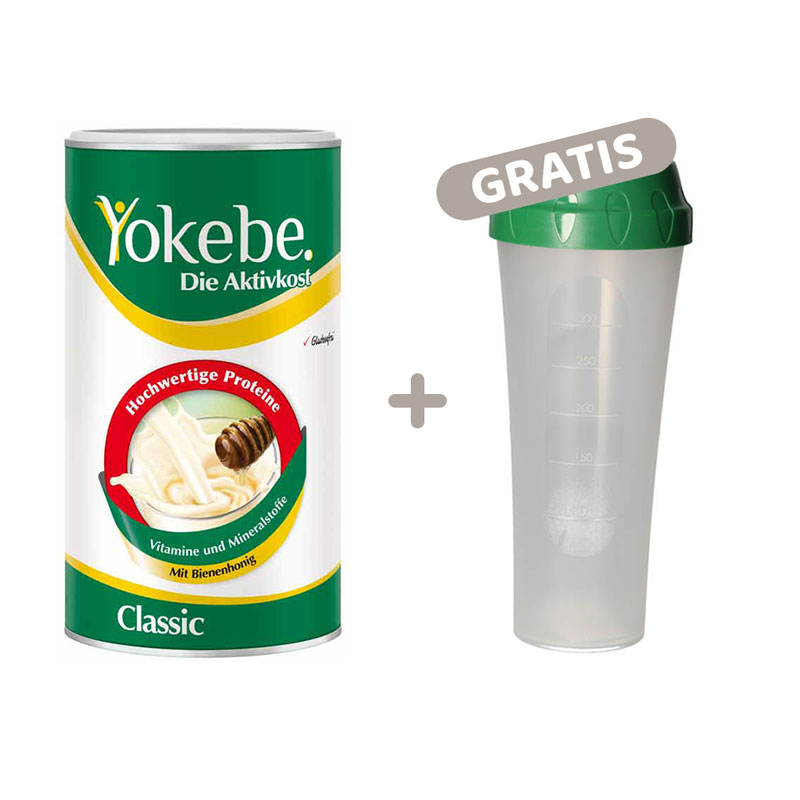 Yokebe Aktivkost Classic NF 500 g Pulver