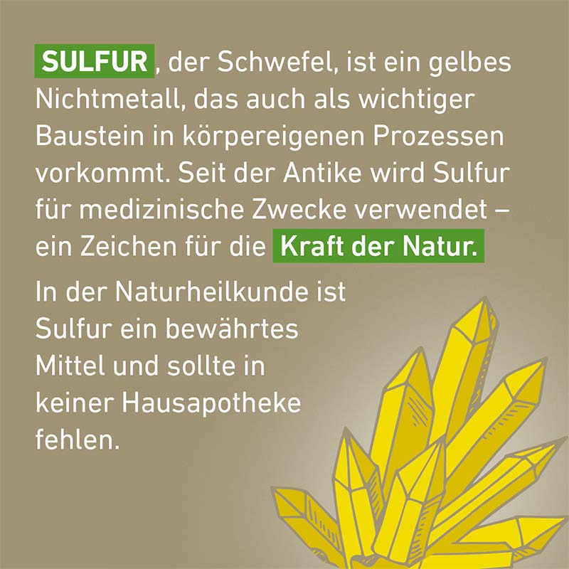 Sulfur C30 Globuli Pflüger 10 g Globuli