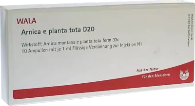 Arnica e planta tota D20 Ampullen 10X1 ml Ampullen