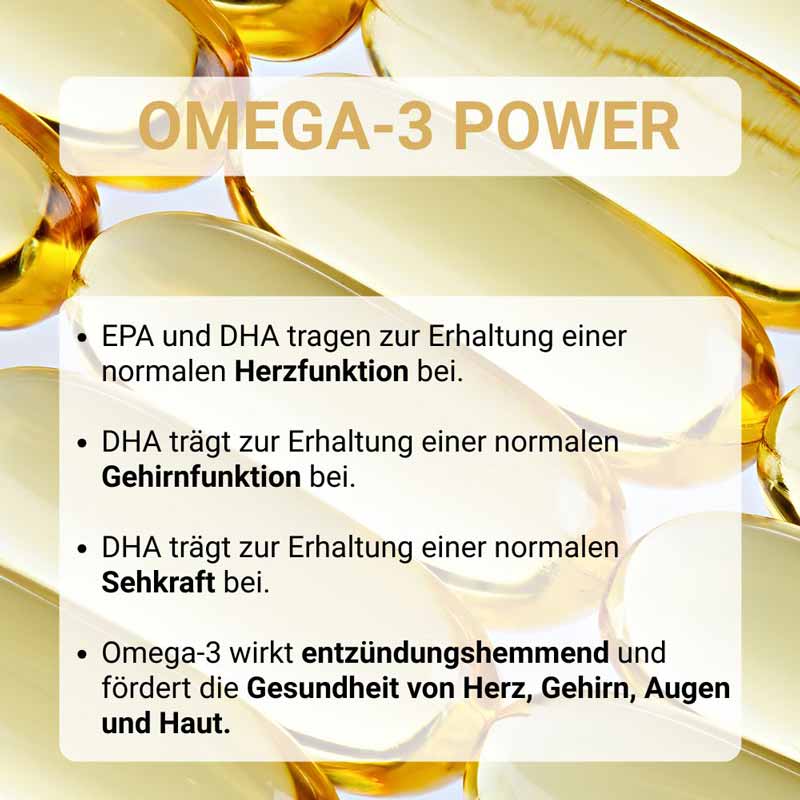 SwissOvit Omega-3 TG 600mg EPA & DHA 30 St Kapseln