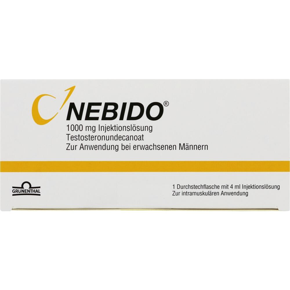 NEBIDO 1000 mg Injektionslösung Durchstechflasche 1 St Injektionslösung
