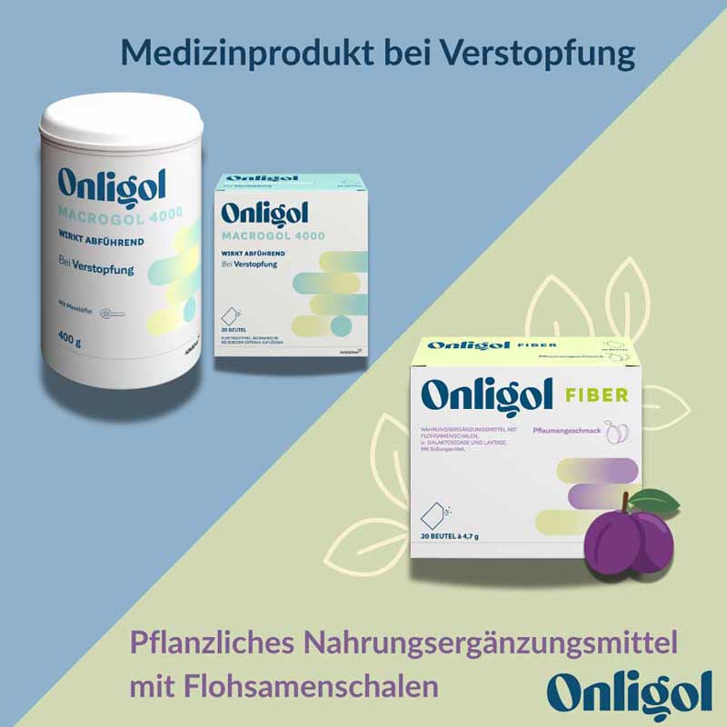 Onligol MACROGOL 4000 bei Verstopfung, Obstipation 400 g Pulver