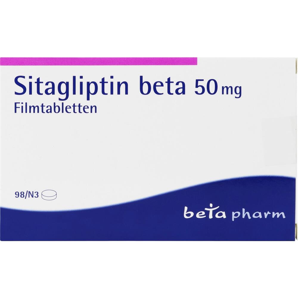 Sitagliptin beta 50 mg 98 St Filmtabletten