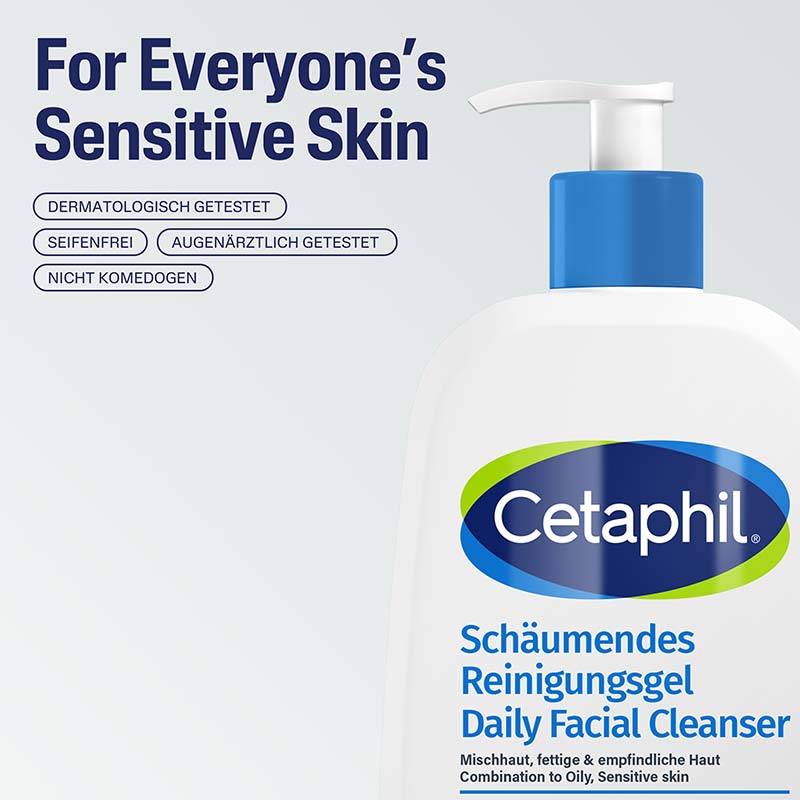 Cetaphil Schäumendes Reinigungsgel 473 ml Gel