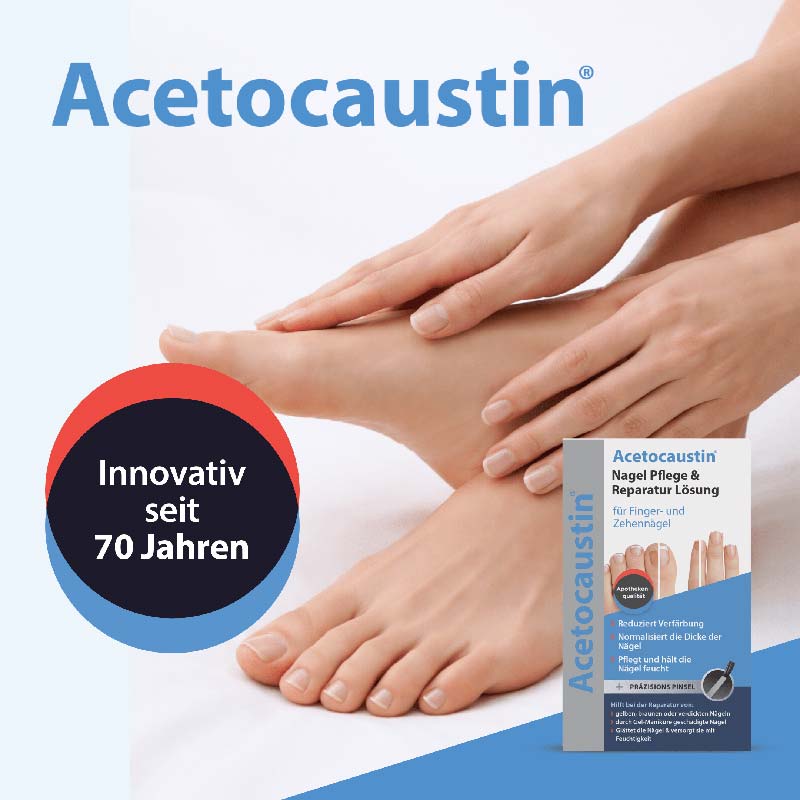 Acetocaustin Nagel Pflege & Reparatur Lösung 9 ml Lösung