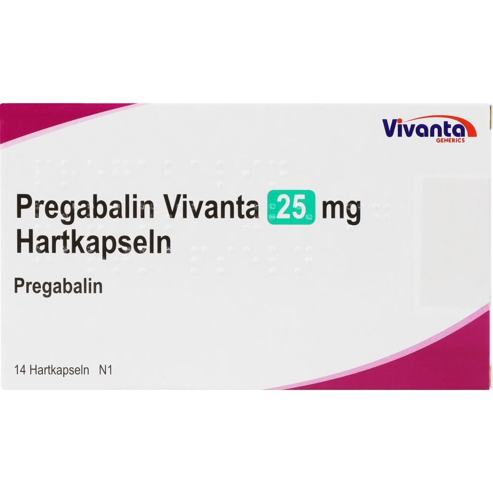 Pregabalin Vivanta 25 mg 14 St Hartkapseln