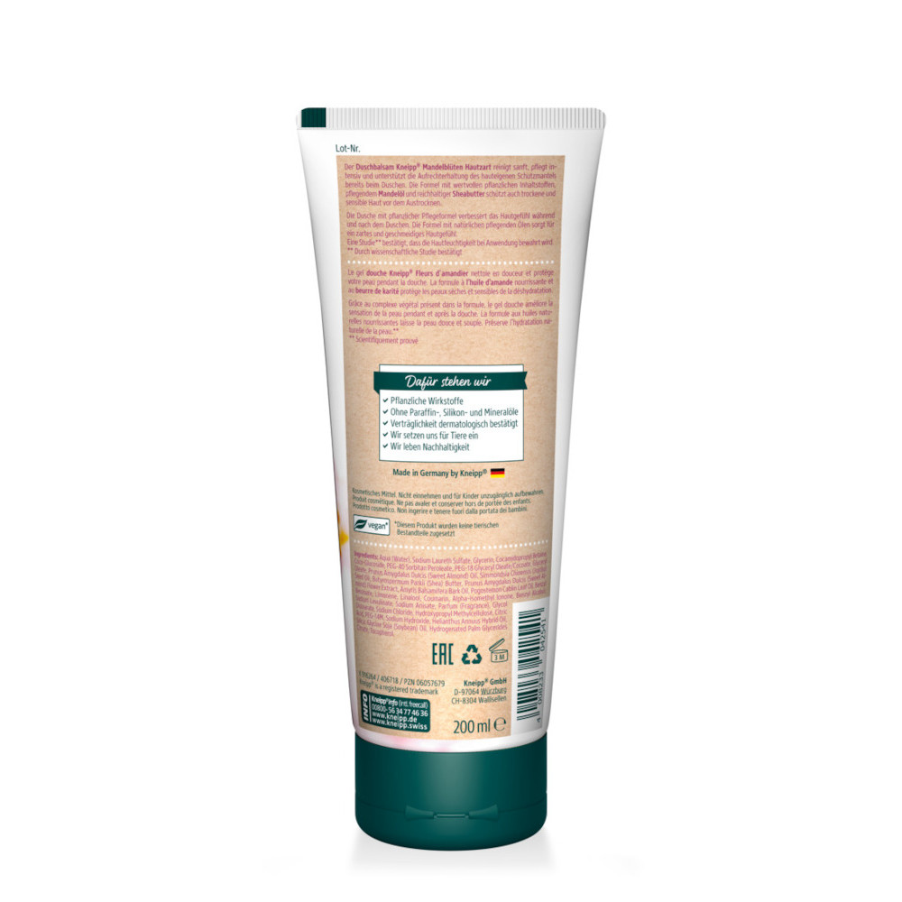 Kneipp Duschbalsam Mandelblüten HAUTZART 200 ml Balsam